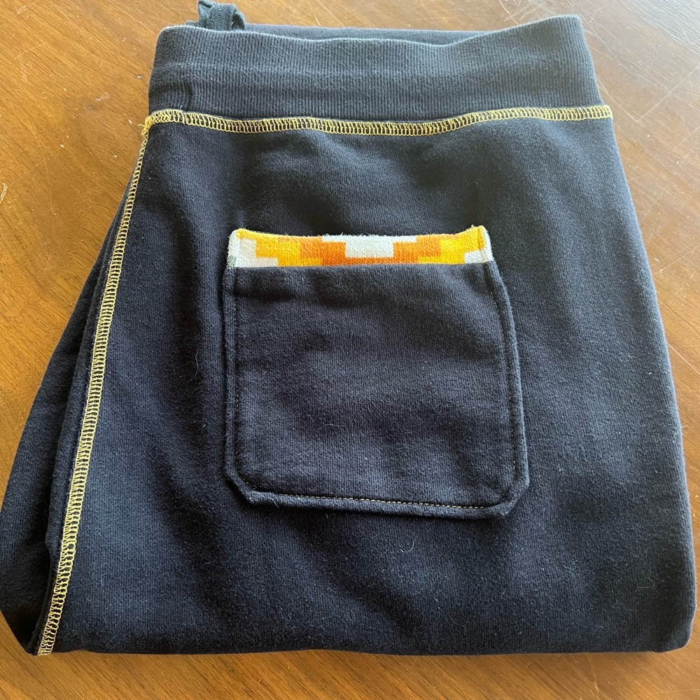 LRG Men’s Black Pants with Orange, Yellow and Green Accents.. comfy nice!!!